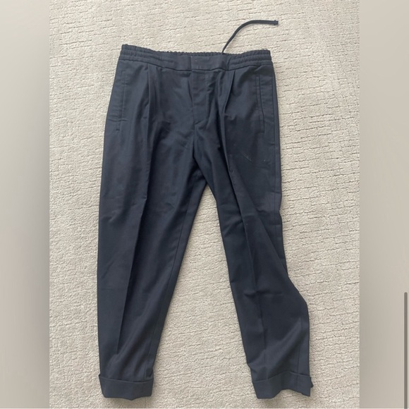 Reiss Brighton drawstring pants in Navy .. W 32 - Picture 6 of 8